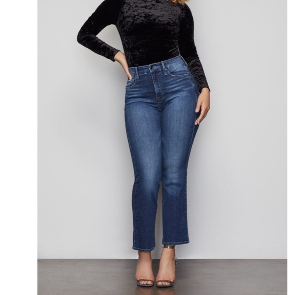 NWOT Good American Good Straight Jeans